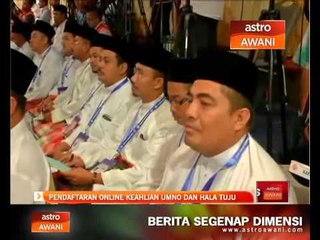 Pendaftaran online keahlian UMNO dan hala tuju