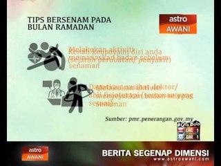 Download Video: Tips bersenam pada bulan Ramadan