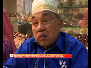 Semangat jadikan Najib ahli parlimen termuda