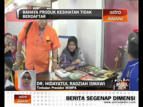 Bahaya produk kesihatan tidak berdaftar