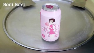 이슬톡톡 철판아이스크림 Korea drink Ice cream roll