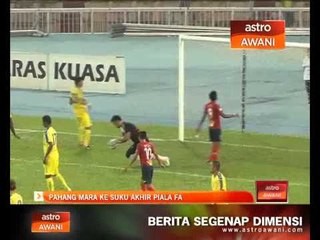 Video herunterladen: Pahang mara ke suku akhir Piala FA