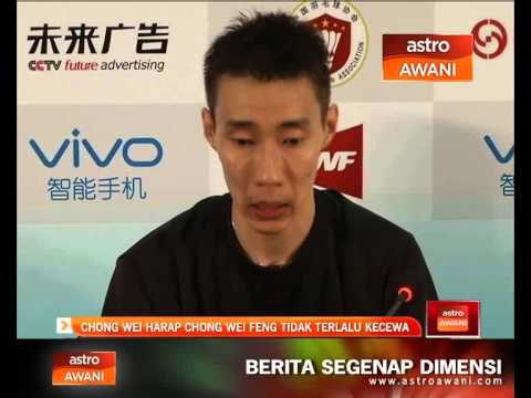 Lee Chong Wei harap Chong Wei Feng tidak terlalu kecewa