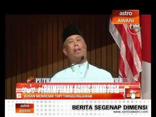 Bukan mendesak tapi tanggungjawab
