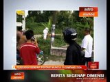 Penduduk gempar 'pocong' muncul di simpang tiga