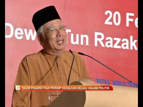 Najib Razak pegang tiga prinsip kekalkan beliau dalam politik