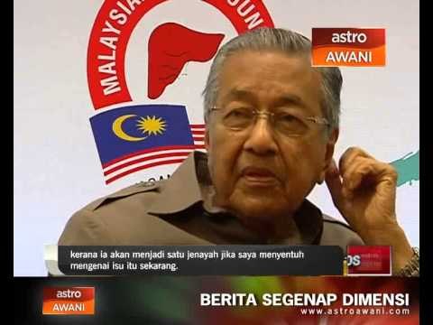 Dakwaan mengenai 1MDB dianggap jenayah - Tun M