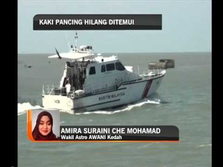 Kaki pancing hilang ditemui selamat