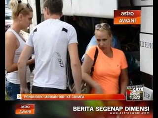 Penduduk Donetsk larikan diri ke Crimea