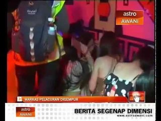 Markas pelacuran digempur