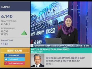 Gangguan sementara beberapa perkhidmatan BSN 1-6 Mac