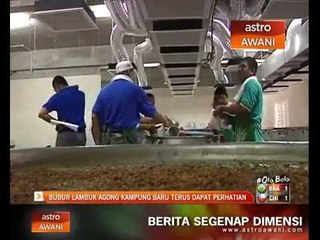 Bubur lambuk agong Kampung Baru terus dapat perhatian
