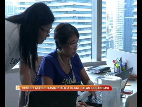 Bonus faktor utama pekerja kekal dalam organisasi