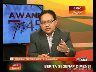 Keciciran sekolah akibat kurang minat - IDEAS