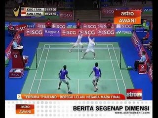 Download Video: Terbuka Thailand: Beregu lelaki negara mara final