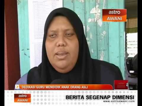 Hari Guru: Dedikasi guru mendidik anak orang asli