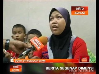 Derita ditinggalkan suami