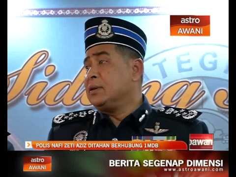 Polis nafi Zeti Aziz ditahan berhubung 1MDB