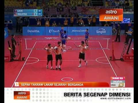 Sukan Sea 2015: Sepak takraw lakar sejarah berganda