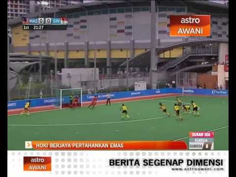 Sukan Sea 2015: Hoki berjaya pertahankan emas