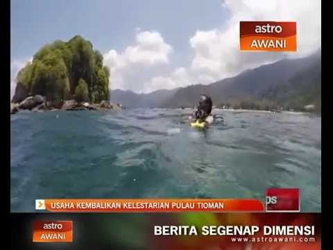 Usaha kembalikan kelestarian Pulau Tioman