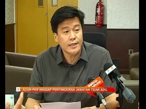 ADUN PKR anggap penyingkiran jawatan tidak adil