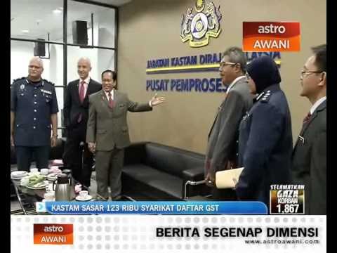 Kastam sasar 123 ribu syarikat daftar GST