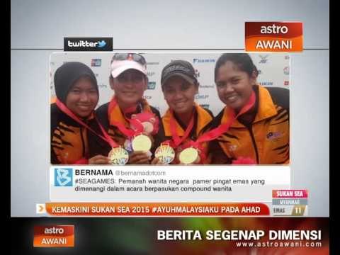 Kemaskini Sukan SEA 2015 #AyuhMalaysiaku pada Ahad