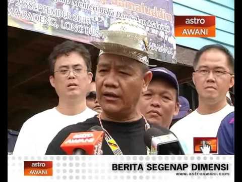 Klinik kesihatan pertama di Kampung Long Busang