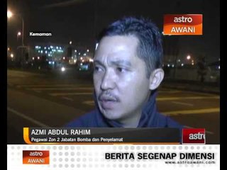 Anggota bomba bersiap sedia hadapi kemungkinan
