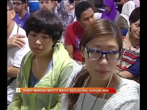 Waris mangsa MH370 masih berunding dengan MAS