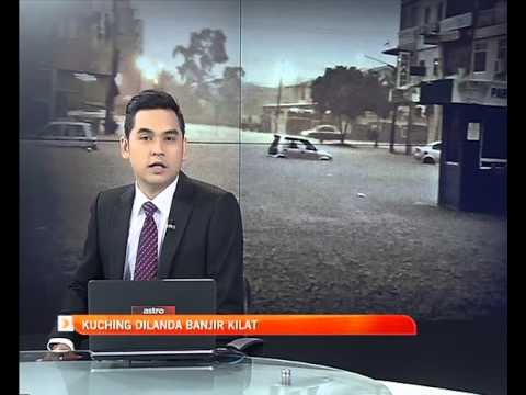 Kuching dilanda banjir kilat