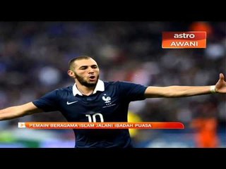 Pemain beragama Islam jalani ibadah puasa