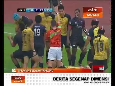 Kejohanan Ragbi Asia: Malaysia belasah Thailand