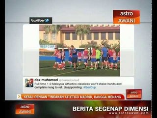 Kesal dengan tindakan Atletico Madrid, bangga menang