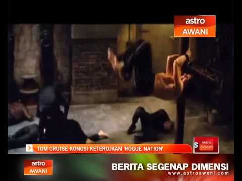Tom Cruise kongsi keterujaan 'Rogue Nation'