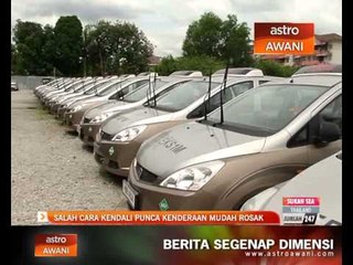 Salah cara kendali punca kenderaan mudah rosak