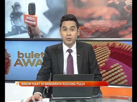 Banjir kilat di bandaraya Kuching pulih