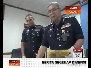 Ahli geng 'Mat Duan' edar pil kuda ditahan