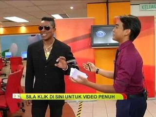 Jermaine Jackson sings Live at Astro AWANI