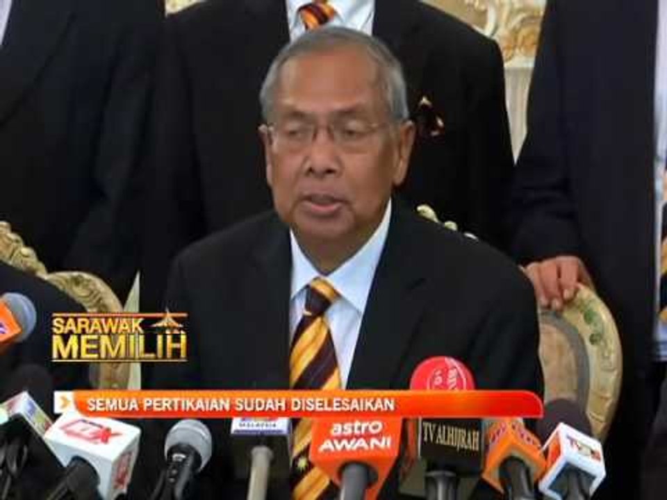 Sarawak bubar DUN