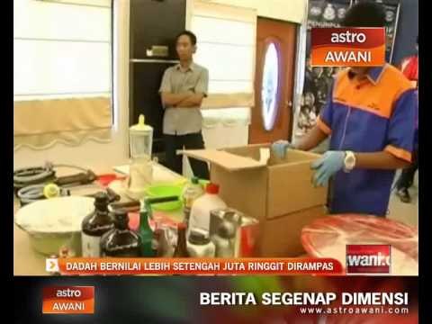 Dadah bernilai lebih setengah juta ringgit dirampas