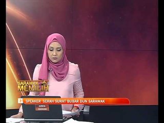 Speaker serah surat bubar DUN Sarawak