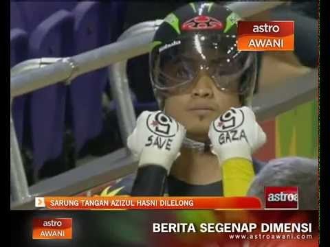 Sarung tangan kontroversi Azizulhasni Awang dilelong