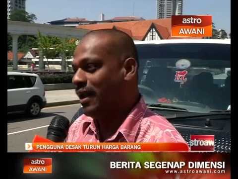 Pengguna desak turun harga barang