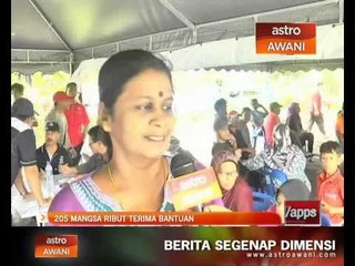 205 mangsa ribut terima bantuan