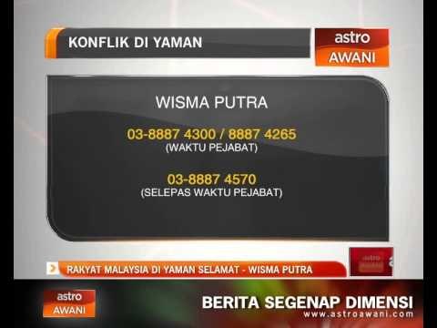 Rakyat Malaysia di Yaman selamat