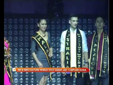 'Mr & Mrs Culture World 2016' Sabah jadi tumpuan dunia