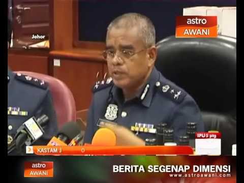 Kastam Johor buat rampasan terbesar