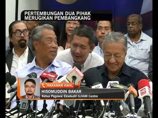 Pertembungan dua pihak merugikan pembangkang